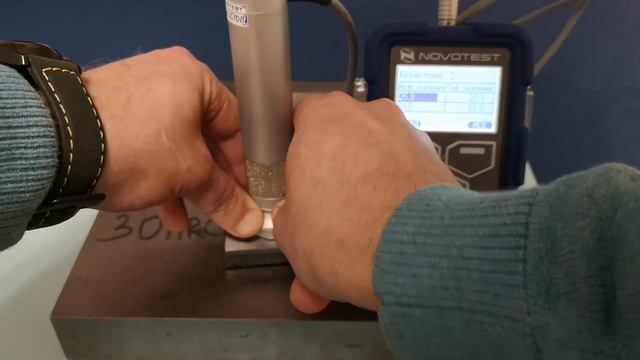 Калибровка (градуировка) твердомера NOVOTEST Т второй серии (Т-УД2, Т-Д2 и Т-У2)