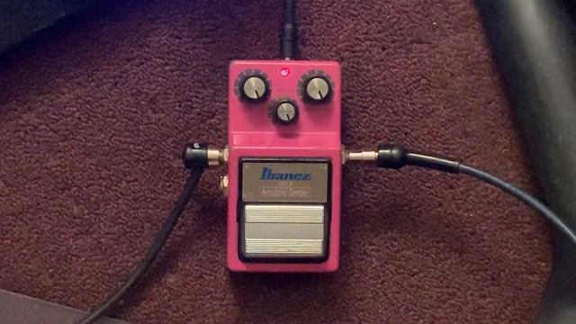 Ibanez AD-9 Vintage Analog Delay MIJ смотреть онлайн