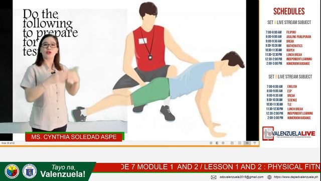Grade 7 Mapeh : Module 1 and 2 Lesson 1 and 2 Physical Fitness and Exercise Program смотреть онлайн