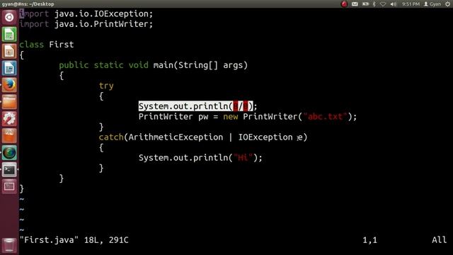 Exception Handling in Java |#22 | Catching Multiple Exceptions in Single catch Block in Java смотреть онлайн