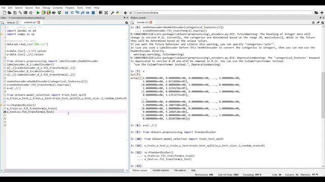 Artificial Neural Network | Data Pre-Processing | Keras | Spyder | Building the ANN in 17 minutes. смотреть онлайн