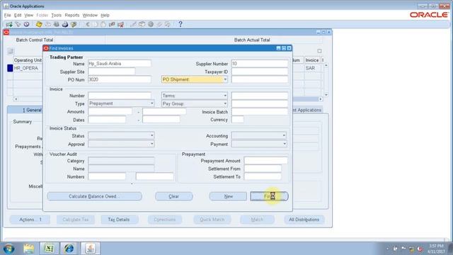Oracle EBS - Suite R12 Procure-to-pay Part 5 ( How to close the prepayment at the Final payment ) смотреть онлайн