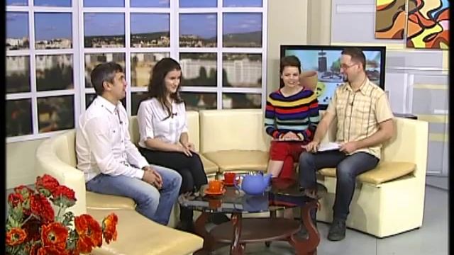 Канал Крым, программа Утро Игнат Павловский, Екатерина Трофименко Танцы в Симферополе bachata смотреть онлайн