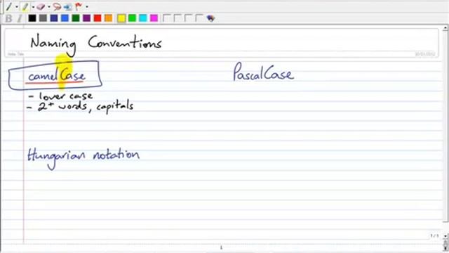 programming naming conventions camelcase 360p смотреть онлайн