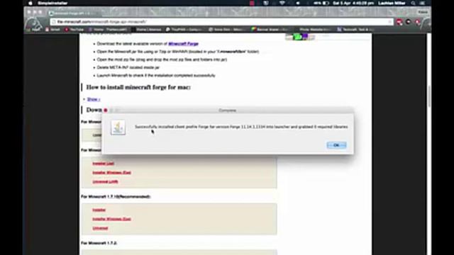 How To Install Minecraft Forge API 1.16.3-1.16.2-1.15.2-1.8 [Windows-MAC] смотреть онлайн
