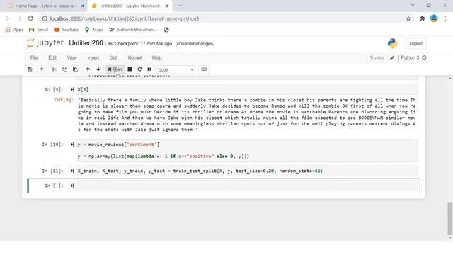 Sentiment Analysis Text Classification | Keras RNN LSTM | Natural Language Processing NLP tutorial смотреть онлайн