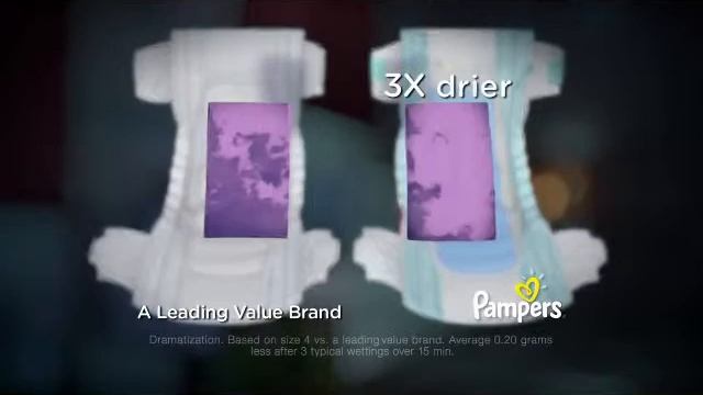 PAMPERS BABY DRY АМЕРИКАНСКИЙ РЕКЛАМНЫЙ РОЛИК