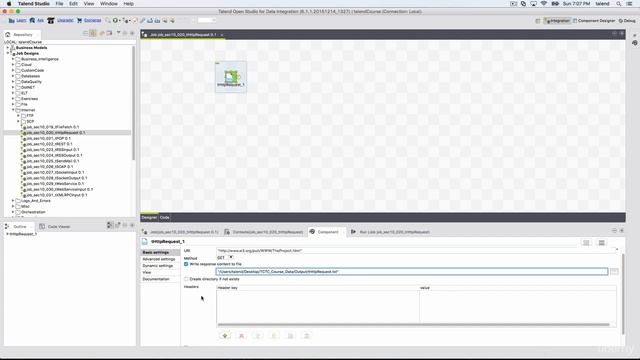 How to Send an HTTP Request to a Server and Get its Response in Talend смотреть онлайн