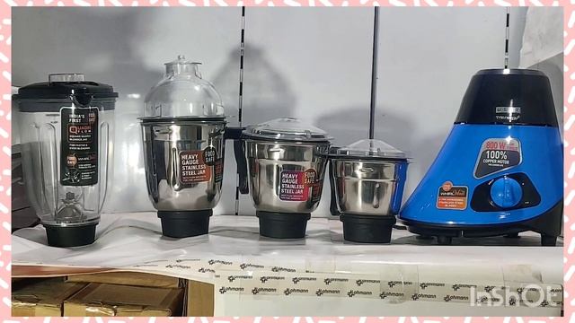 USHA TRIENERGY + 800W PRODUCT QUALITY??? . MIXER GRINDER UNBOXING смотреть онлайн