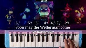 Wellerman sea shanty not pianika / melodica cover FNAF