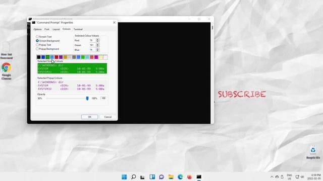 How To Change Command Prompt Background Color In Windows 11 смотреть онлайн