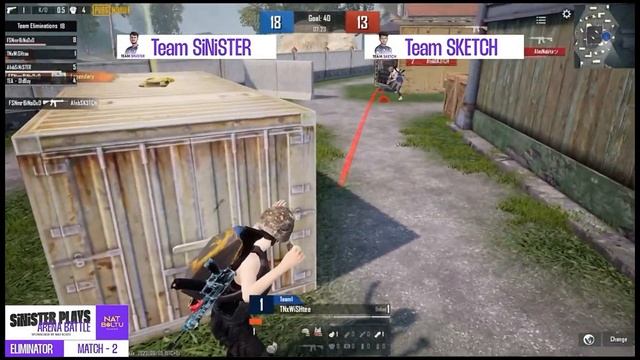 SiNiSTER PLAYS ARENA BATTLE | TEAM SKETCH vs TEAM SiNiSTER | 4v4 TDM BATTLE смотреть онлайн