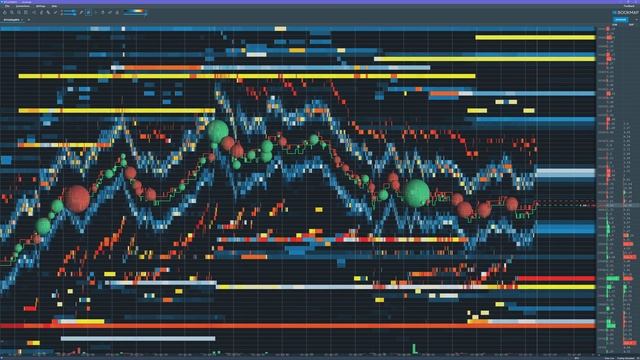 Charting BTC liquidity using Volume dots and Heatmap смотреть онлайн