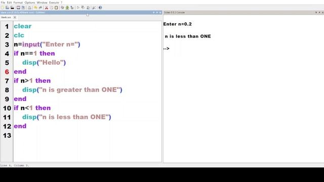 SCILAB: True False, Relational and Logical Operators смотреть онлайн