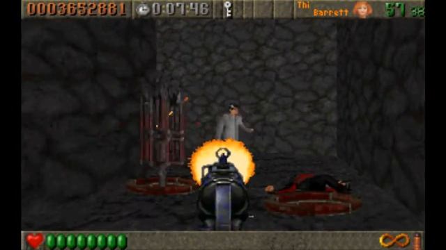 Rise of The Triad Dark War E2A5: Rocky Plateau (all secrets) смотреть онлайн