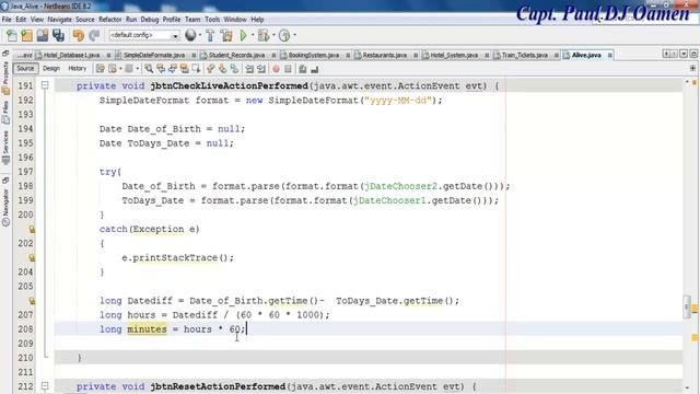 How to Calculate Number of Days Lived on Earth in Java NetBeans - Tutorial 2 of 2 смотреть онлайн