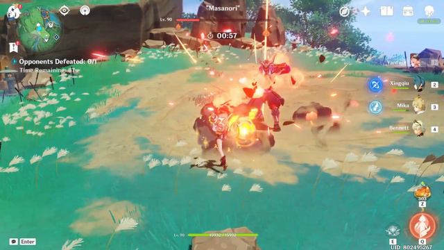 Mika "Kinda" buffs Yanfei | Genshin Impact смотреть онлайн