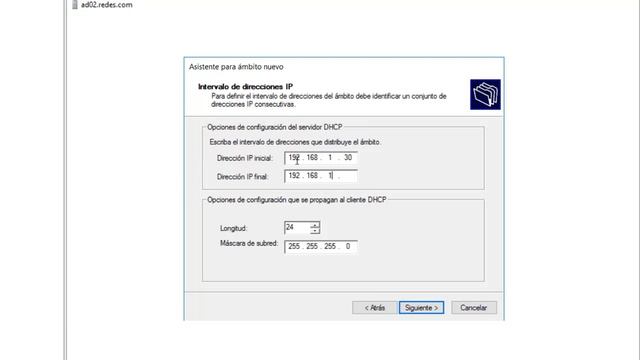 Instalar y Configurar Servidor DHCP en Windows Server 2016 Datacenter смотреть онлайн