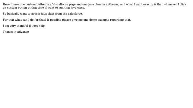 Salesforce: How To Call A Java Class Method from Salesforce? смотреть онлайн