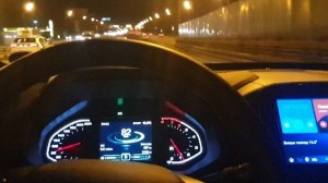 Chery Tiggo 7, 2.0, cvt, ночное время, разгон на трассе, камеры, ближний и дальний свет #Chery tigg