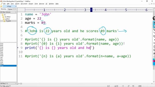 Print function in PYTHON | STRING FORMATTING in PYTHON | Part - 4 | Lecture - 53 смотреть онлайн