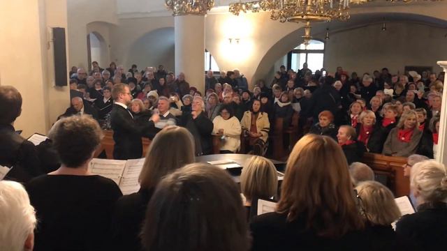 Harbour by Anna Tabbush - Combined Choirs of Prague Advent Choral Meeting 2023 - View from stage смотреть онлайн