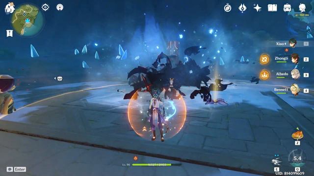 Genshin Impact Albedo and Xiao смотреть онлайн