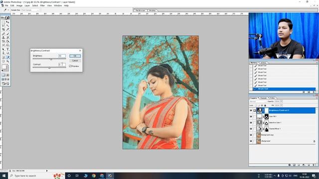 Teal Orange Tone Photo Editing Photoshop 7.0 | Photoshop photo editing tutorial for beginners смотреть онлайн