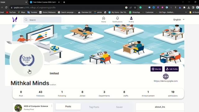 Setup Your Profile | Get Started with Qviple | @qviple3353 #schoolerp #schoolmanagementsoftware смотреть онлайн