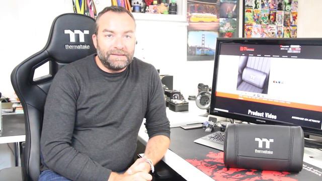 [Cowcot TV] Test siège Gaming Thermaltake X-FIT