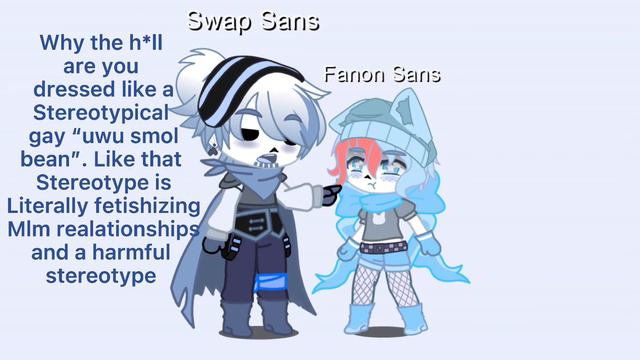 My swap sans meets fanon swap sans || Undertale Au || Gacha club || Underswap смотреть онлайн