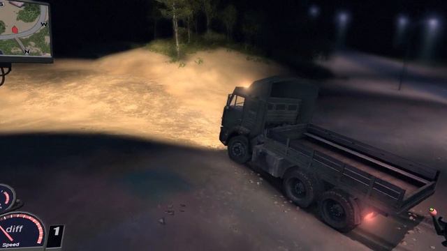 SpinTires level up 2011(2012) возим ящики смотреть онлайн