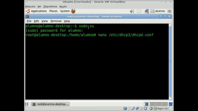 Instalación DHCP sever en Ubuntu смотреть онлайн