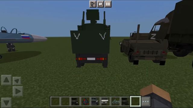 ОБЗОР НА RUSSIAN MILITARY CARS 0.10.1 БЕТА|Русская военная техника в майнкрафт ПЕ @ObzoryModovvv смотреть онлайн