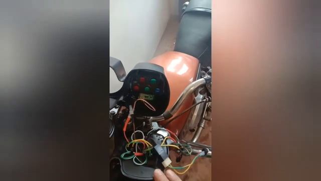 Слепили из того что купили. Китай приборка ИЖ. Переделка.