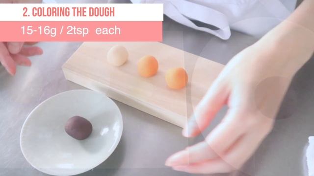 Wagashi nerikiri recipe | Mikan Mandarin Orange for CNY cookies idea みかんの和菓子 смотреть онлайн