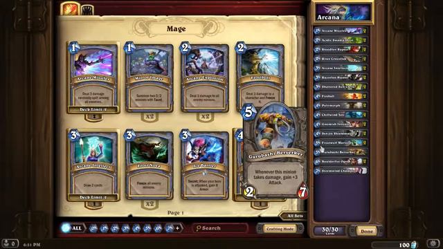 Hearthstone: High Win-Rate Basic Mage Deck! (No Packs or Dust!) смотреть онлайн