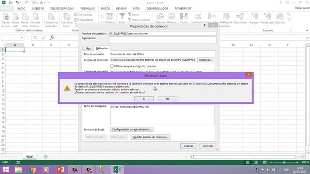 Curso SQL Server 15 Conexión de un archivo Excel a SQL Server смотреть онлайн