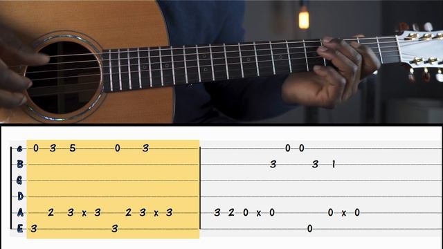 Stand By Me Fingerstyle - Acoustic Guitar Lesson / With Tabs смотреть онлайн