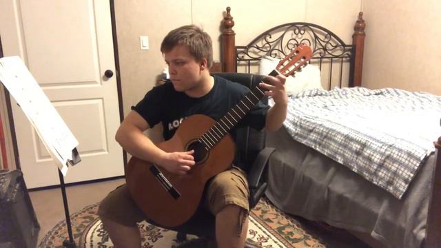 Modorato Classical Guitar Cover смотреть онлайн