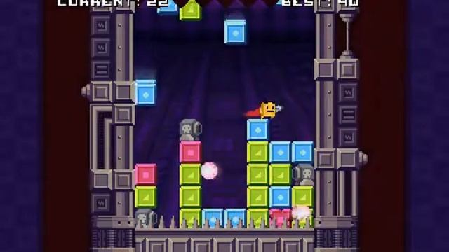 Super Puzzle Platformer Deluxe - Tower Down смотреть онлайн