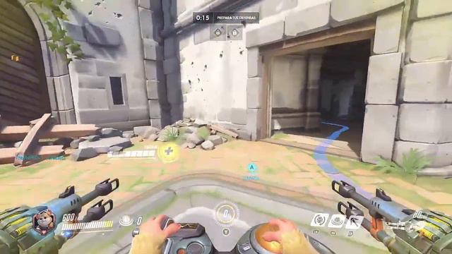 MATANDO EL TIEMPO CON UNA PARTIDA DE OVERWATCH GAMEPLAY CON DARKKINGWOLF Y DERVOOLT. #3. смотреть онлайн