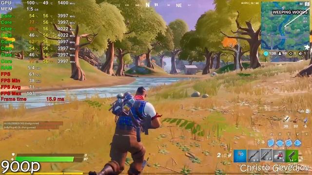 Fortnite Season 4 - Ryzen 5 3400G Vega 11 & 8GB RAM смотреть онлайн