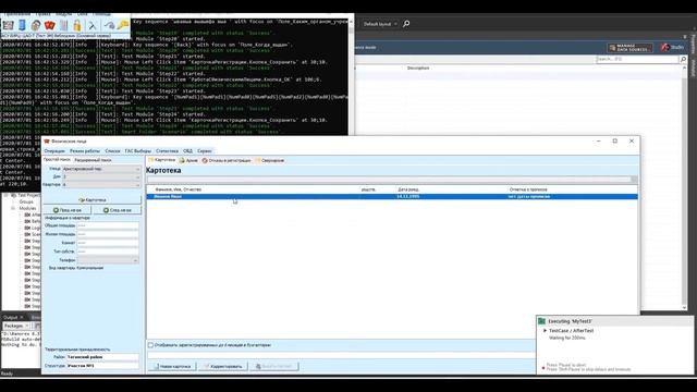 Тестирование JavaFX, Swing приложения с использованием студии Ranorex. Прогон ТК смотреть онлайн