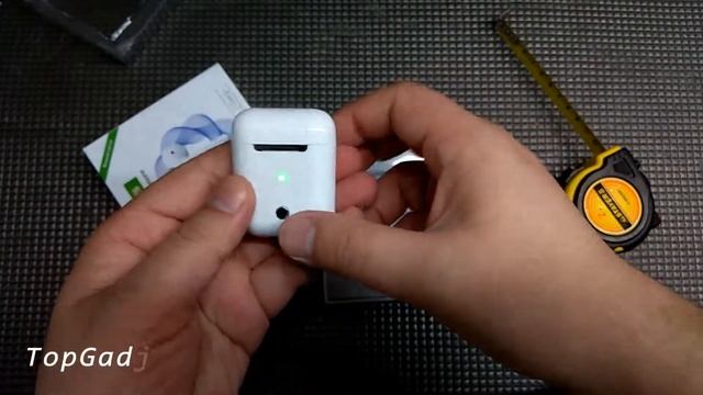 Блютуз наушники TWS i18 обзор смотреть онлайн