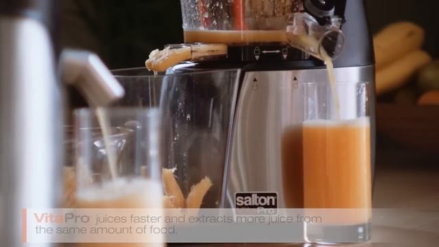 Salton VitaPro - Low Speed Juicer смотреть онлайн