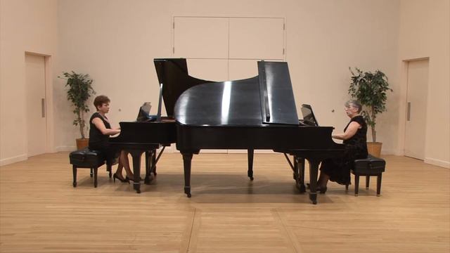 Veda Kogan and Tatyana Shrago piano duo D. Milhaud Scaramouche смотреть онлайн