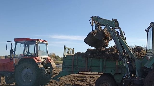 Внесення органічних добрив.? ЮМЗ. РОУ 6 смотреть онлайн