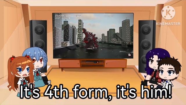 Evangelion react to Evolution of Shin Godzilla Size Comparison смотреть онлайн