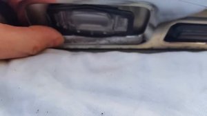 Замена лампочки посветки номерного знака Honda Accord 9 2013 / license plate lamp replacement